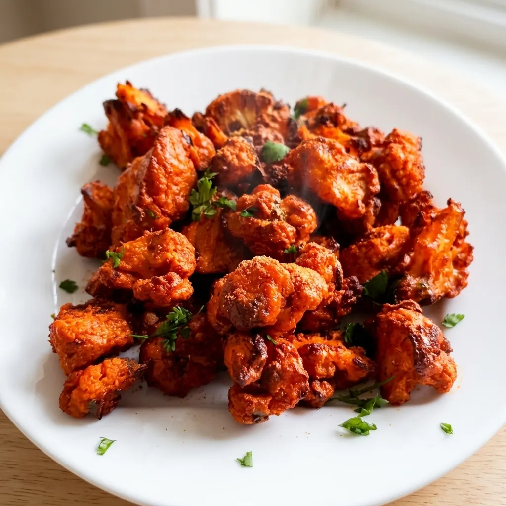 Crispy cauliflower bites — vegetarian comfort food at Edwing in London, Ontario
